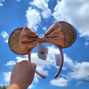 Minnie Mouse Briar Rose Gold Ear Headband